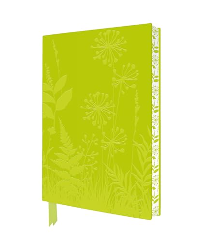 Blank notebook with floral cover, likely featuring watercolor-style illustrations of flowers and greenery.