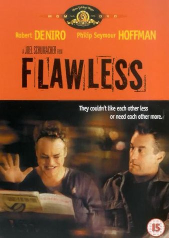 “Flawless” DVD cover featuring Robert De Niro and Philip Seymour Hoffman.