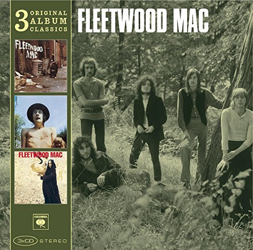 Fleetwood Mac 3-CD set featuring album covers and band portraits.