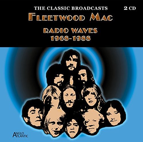 CD cover for "Radio Waves 1968-1988" featuring Fleetwood Mac portrait.