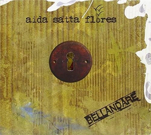 CD cover with a keyhole image on a textured, yellow-green background.