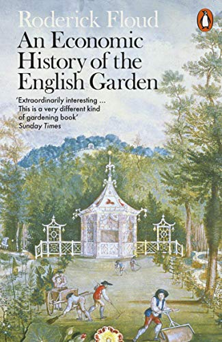 Book cover showing an 18th-century painting of people working in a landscaped garden.