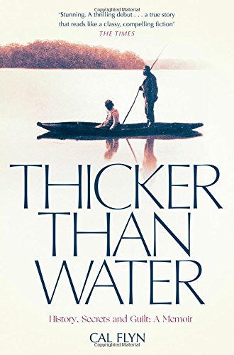 Book cover showing two people in a boat on water under a hazy sky.