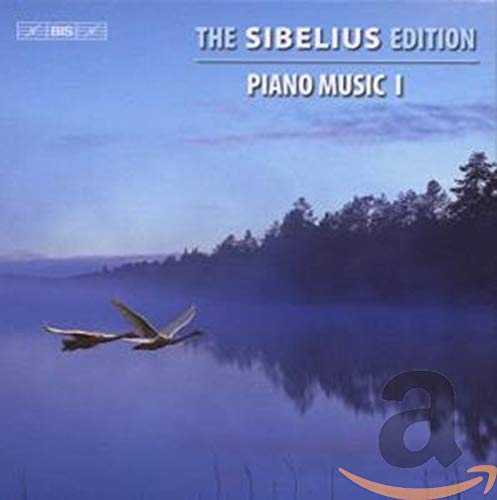 CD cover: landscape with lake, swans, and text “The Sibelius Edition”.