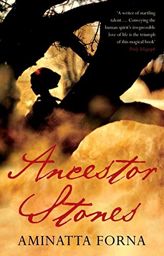 Book cover showing a silhouette of a person against a hazy, golden landscape.