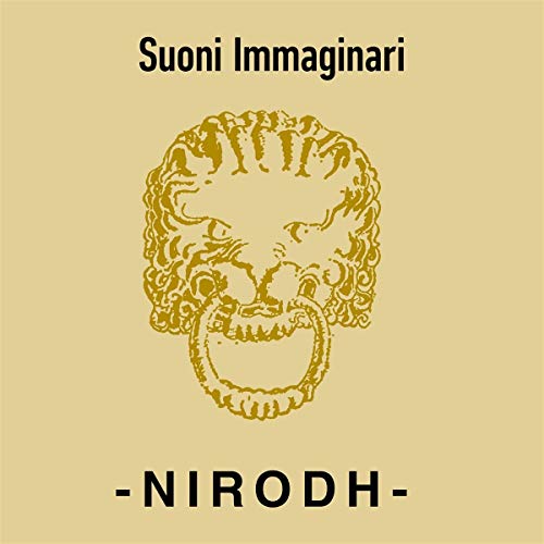 Vinyl record cover: golden-beige background with a lion's head illustration.