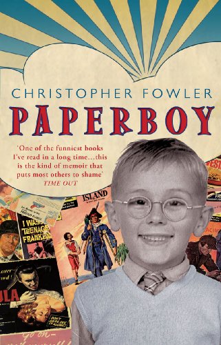 Book cover: "Paperboy" by Christopher Fowler, featuring a young boy’s portrait.