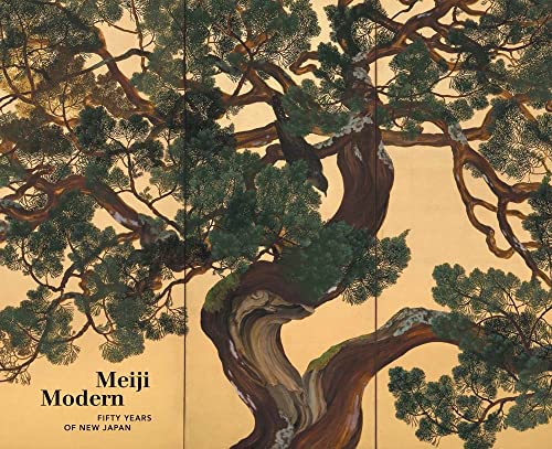 Book cover featuring a gold-leaf painting of a pine tree and title text.