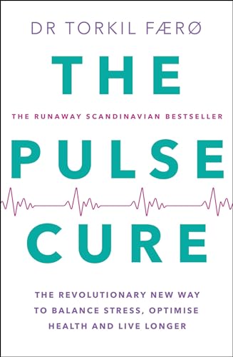 Book cover: "The Pulse Cure" with teal text and a heartbeat line.
