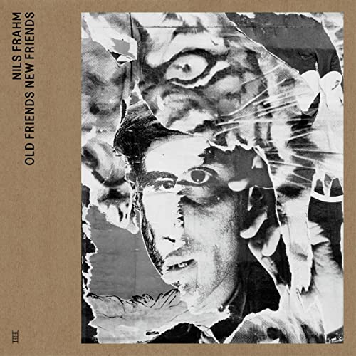 Album cover for Nils Frahm’s “Old Friends New Friends” with torn imagery.
