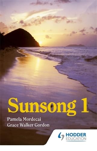 Book cover: “Sunsong 1” with a beach sunset and title text.
