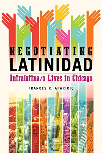 Book cover with colorful hands and a Chicago skyline background.