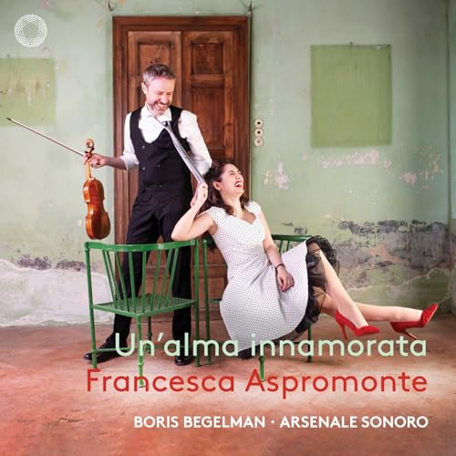 CD cover featuring a man with a violin and a woman in a dress.