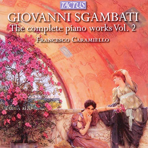 CD cover featuring two women in a garden setting, floral details.
