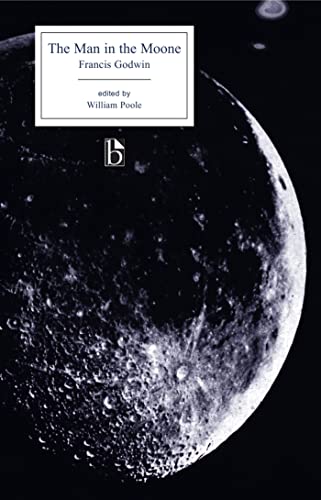 Book cover featuring a detailed image of the moon against a black background.