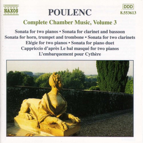 CD cover with a sphinx statue and trees in the background.