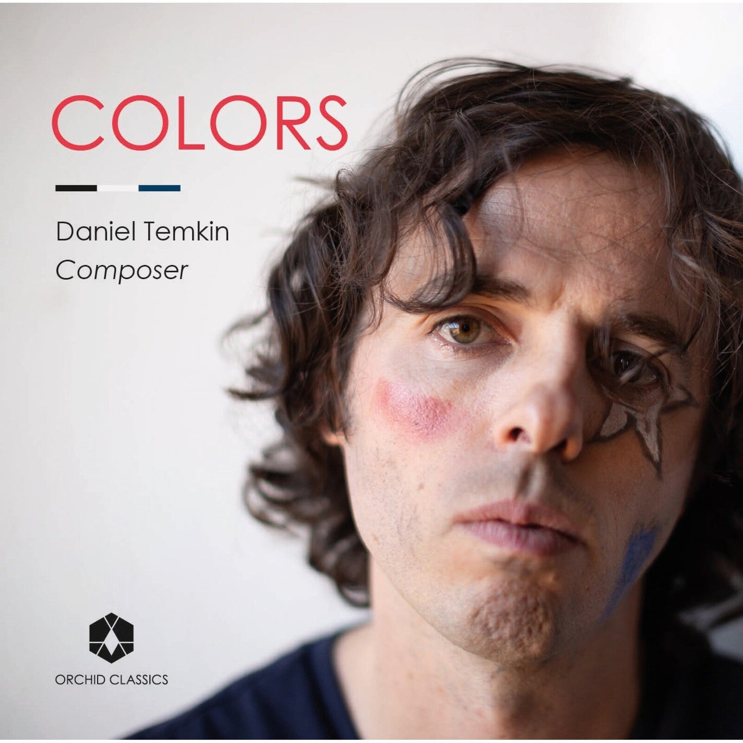 CD cover featuring portrait of Daniel Temkin with star markings.