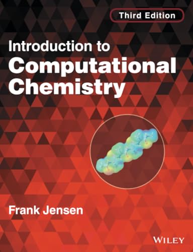 Book cover: “Introduction to Computational Chemistry,” third edition, with molecular graphic.