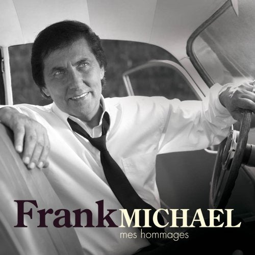 Frank Michael CD cover: portrait of a man with a car.