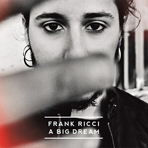 Black and white portrait of Frank Ricci, album cover "A Big Dream".
