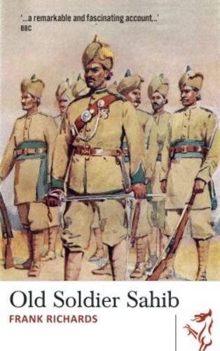 Book cover depicting a group of uniformed Indian soldiers, early 20th century.