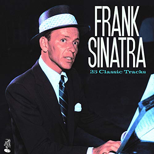 Frank Sinatra in a hat, with sheet music and album title text.