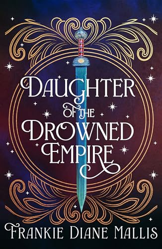 Book cover: ornate gold design framing a sword and title text.