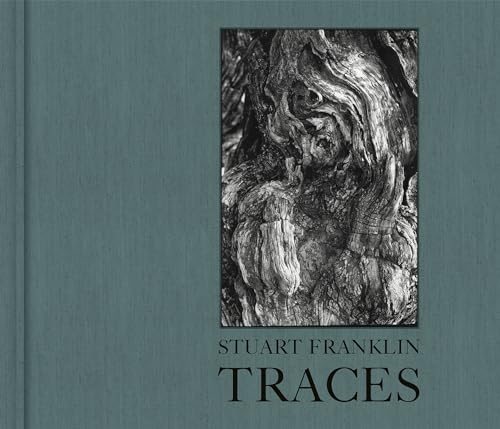 Book cover, “Traces” by Stuart Franklin, featuring textured tree bark.
