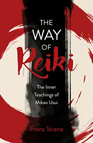 Book cover featuring red brushstroke circle and black ink stripe with white text overlay.