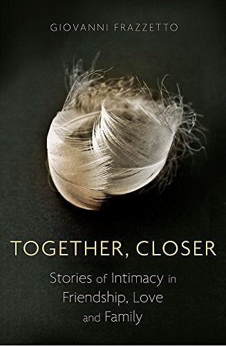 Book cover with a feather and title “Together, Closer.”