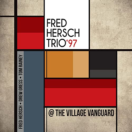 CD cover for Fred Hersch Trio’s “97 @ The Village Vanguard” album.