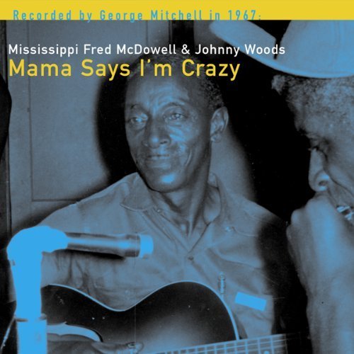 Vinyl album cover featuring Mississippi Fred McDowell with a guitar.