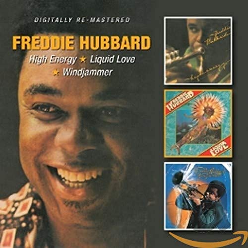Freddie Hubbard CD cover with portrait and album art inserts.