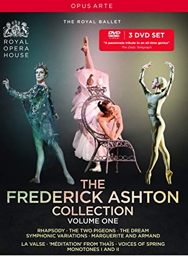 DVD cover for “The Frederick Ashton Collection Volume One” featuring ballet dancers.