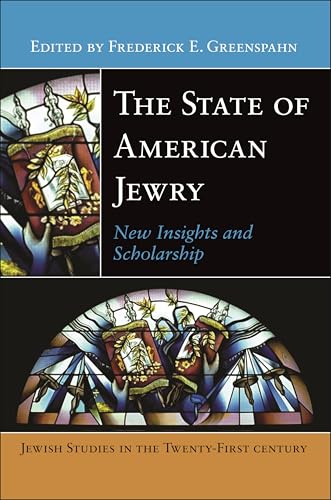 Book cover: “The State of American Jewry” with stained glass imagery.