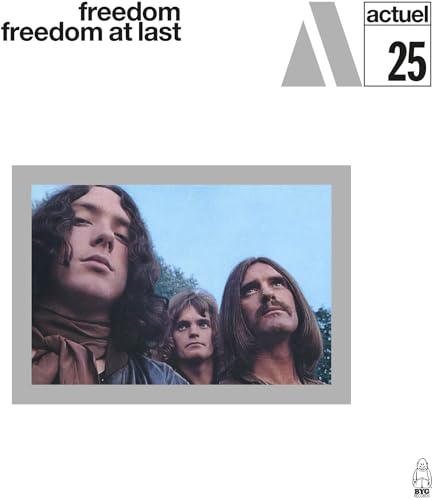Vinyl album cover featuring a portrait of three long-haired men.