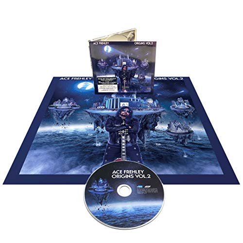Ace Frehley “Origins Vol. 2” CD, cover art, and disc displayed.