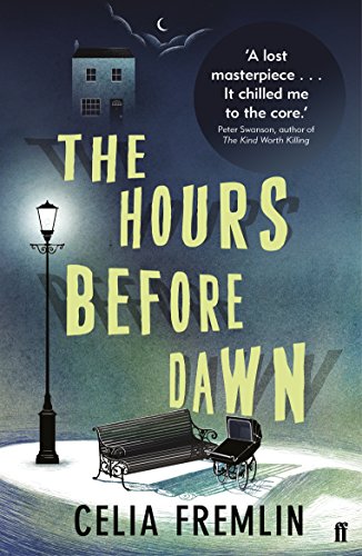 Book cover: dark, moody scene with a house, streetlight, and wheelchair.