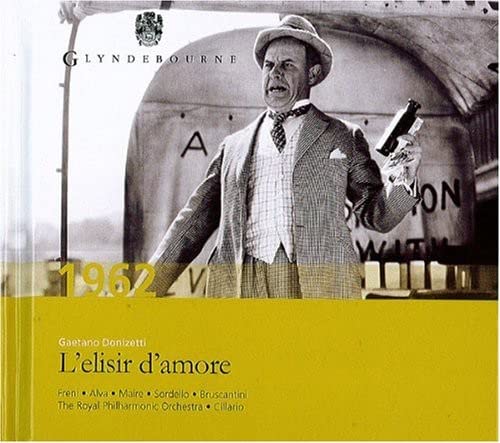 CD cover: man in hat, 1962 Glyndebourne opera performance image.