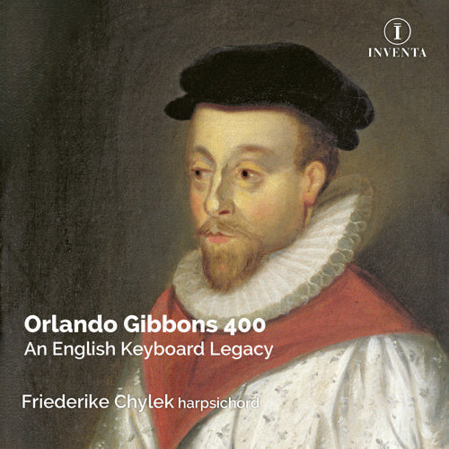 CD cover: portrait of Orlando Gibbons, composer, with title text.