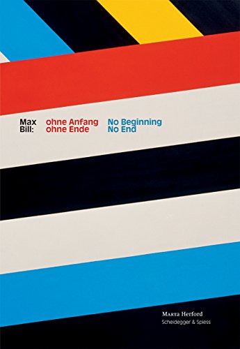 Book cover with bold diagonal stripes in red, yellow, and blue.