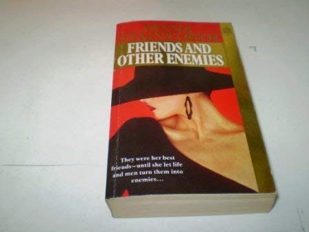 Vintage paperback book cover with a woman in a hat, red background.