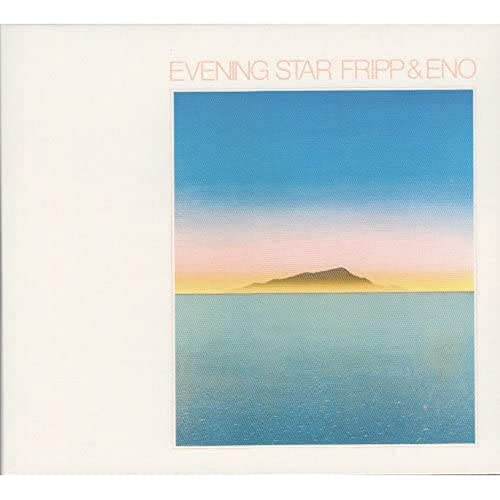 CD cover for Fripp & Eno’s “Evening Star” with a seascape painting.