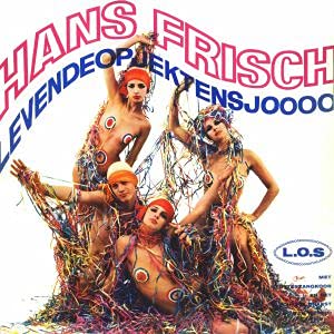 Vintage vinyl record cover featuring four women adorned with colorful strings.