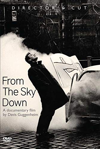 DVD cover for "From The Sky Down" documentary, man by a car.