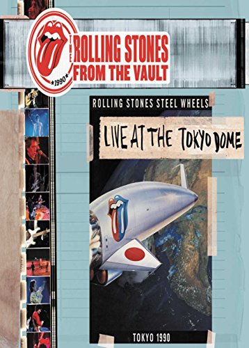 Rolling Stones āFrom The Vaultā DVD cover featuring a rocket ship.