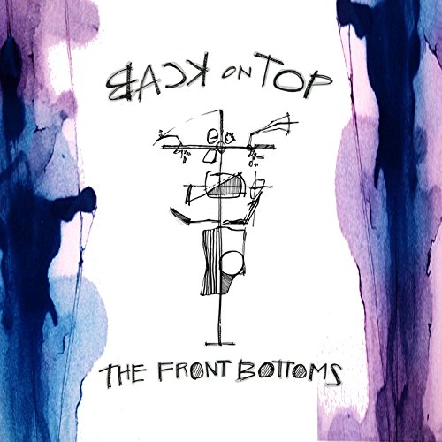 Album cover for The Front Bottoms’ “Back On Top” with abstract sketch.