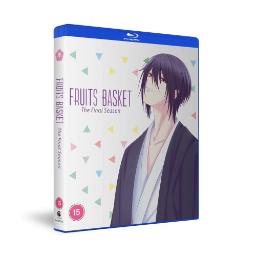 Fruits Basket: The Final Season" Blu-ray case featuring anime character art.
