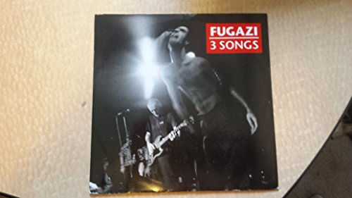 Fugazi "3 Songs" CD cover: black and white concert photo.