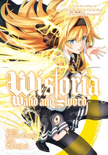Anime-style book cover featuring a blonde girl with glowing magical effects.